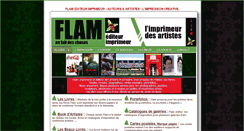 Desktop Screenshot of edition-flam.com